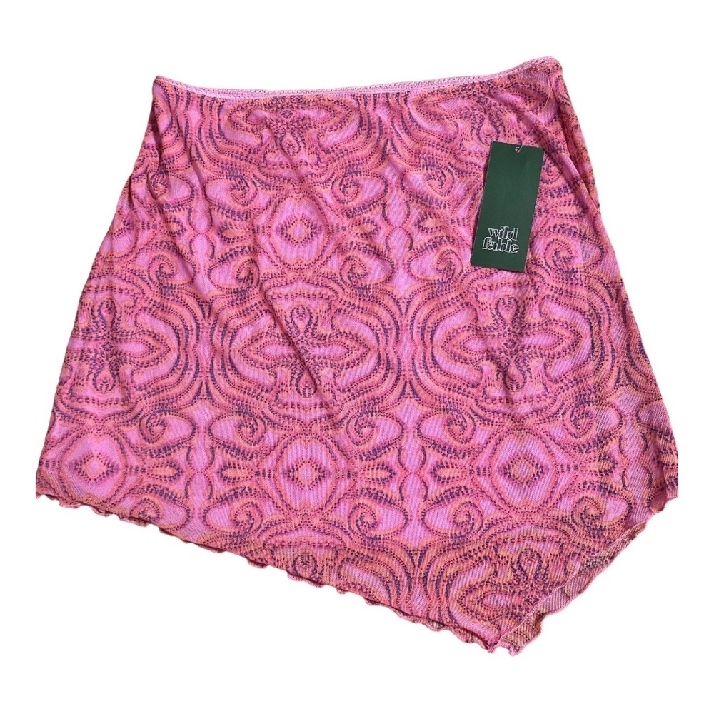 Wild Fable Pink Bathing Suit Coverup Skirt S